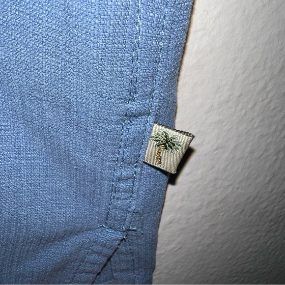 Island Shores Men’s Washable Silk Striped Hawaiian Resort Shirt - Size XL - Picture 5 of 8